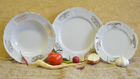 Bernadotte ivory IV tanierová súprava 18-dielná